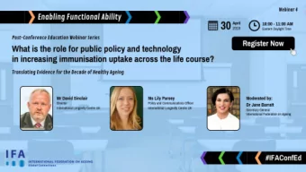 technology in increasing immunisation  uptake across the life course?  David Sinclair, Director,