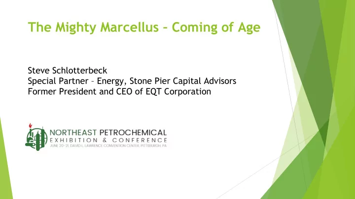 the mighty marcellus coming of age
