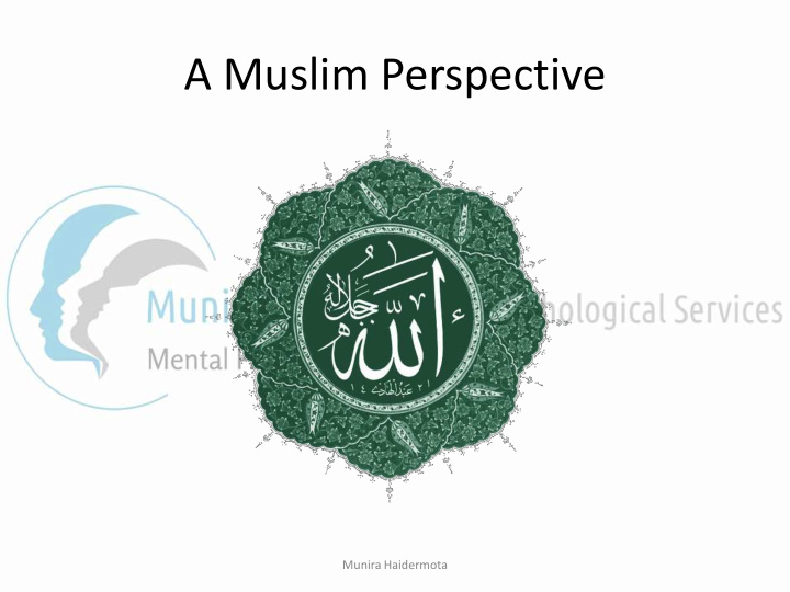 a muslim perspective