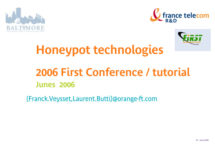 honeypot technologies