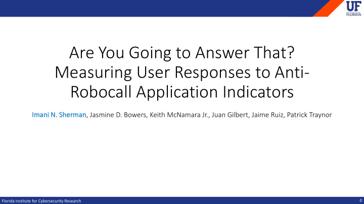 are you going to answer that measuring user responses to