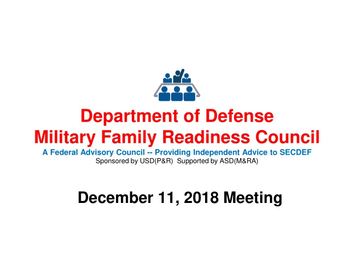 department of defense