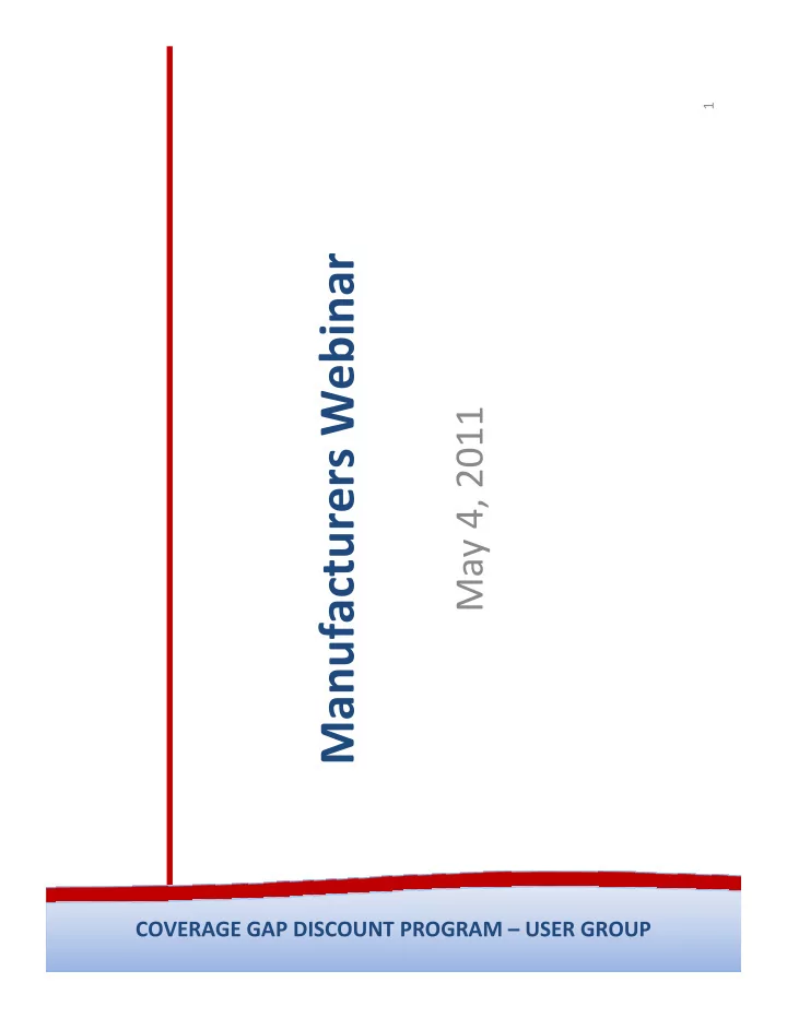 manufacturers webinar