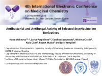 antibacterial and antifungal activity of selected