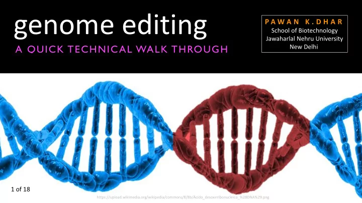 genome editing