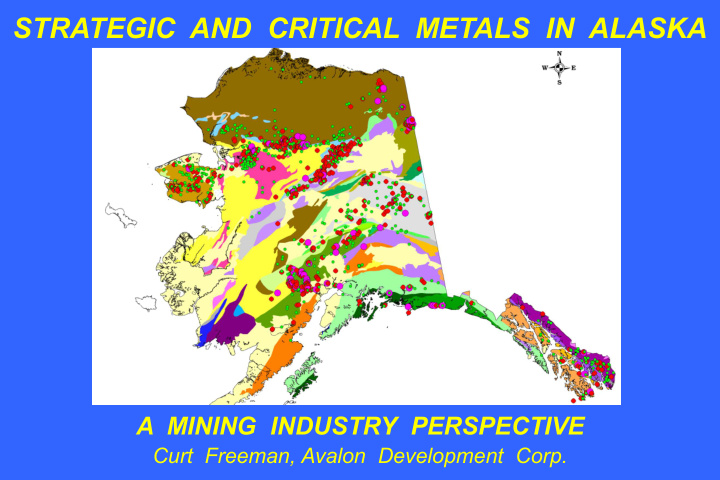 strategic and critical metals in alaska