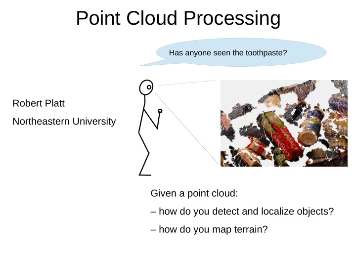 point cloud processing