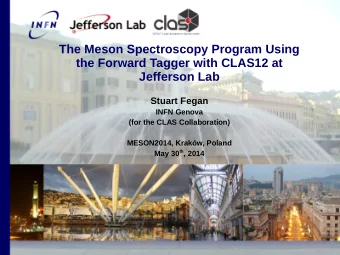 The Meson Spectroscopy Program Using  the Forward Tagger with CLAS12 at  Jefferson Lab  Stuart