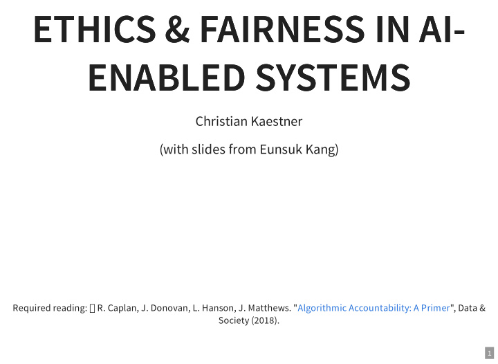 ethics fairness in ai ethics fairness in ai enabled