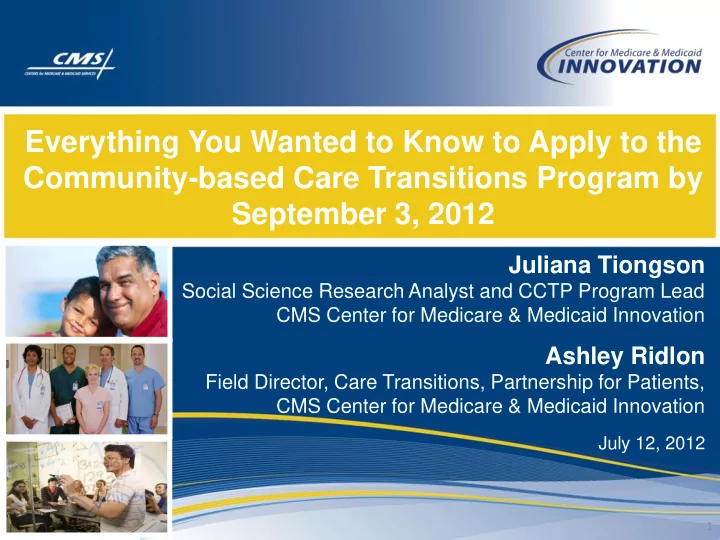 everything you wanted to know to apply to the community