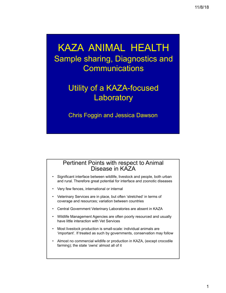 kaza animal health