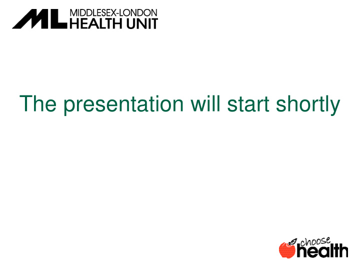 the presentation will start shortly covid 19 health care