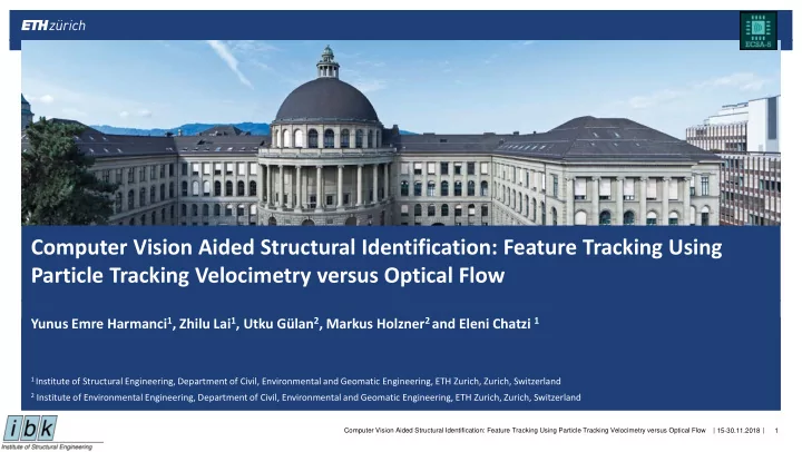 computer vision aided structural identification feature