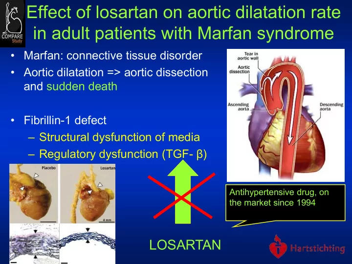 in adult patients with marfan syndrome