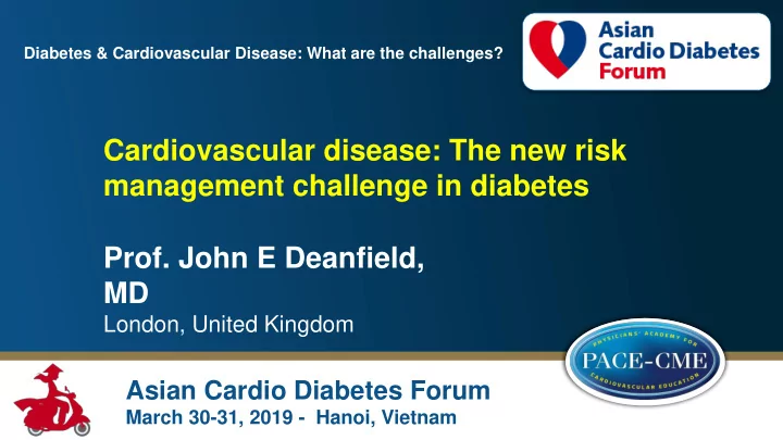 cardiovascular disease the new risk management challenge