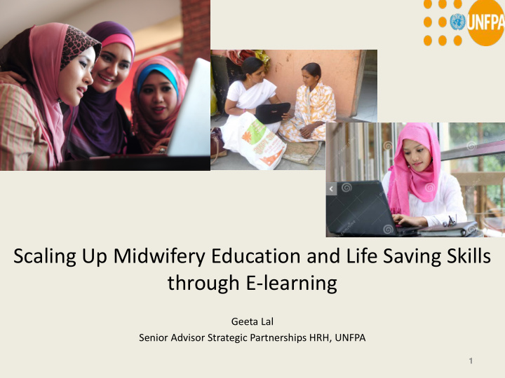 scaling up midwifery education and life saving skills