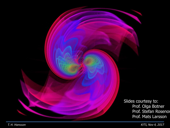 slides courtesy to prof olga botner prof stefan rosenow