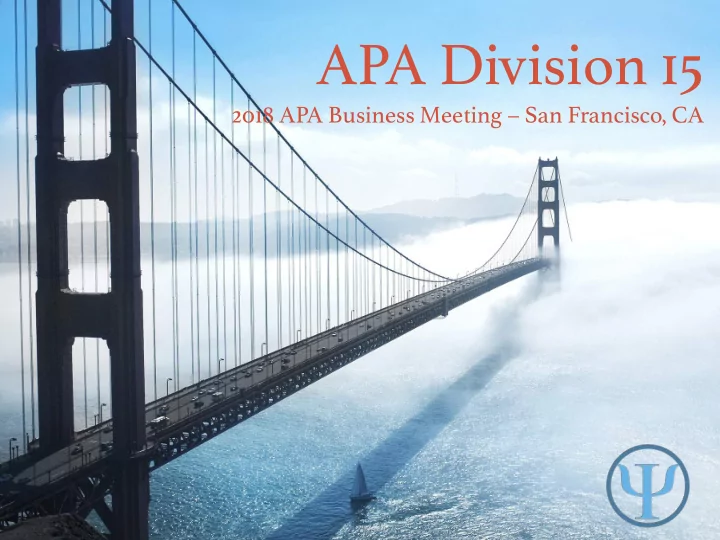 apa division 15