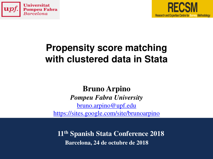 propensity score matching