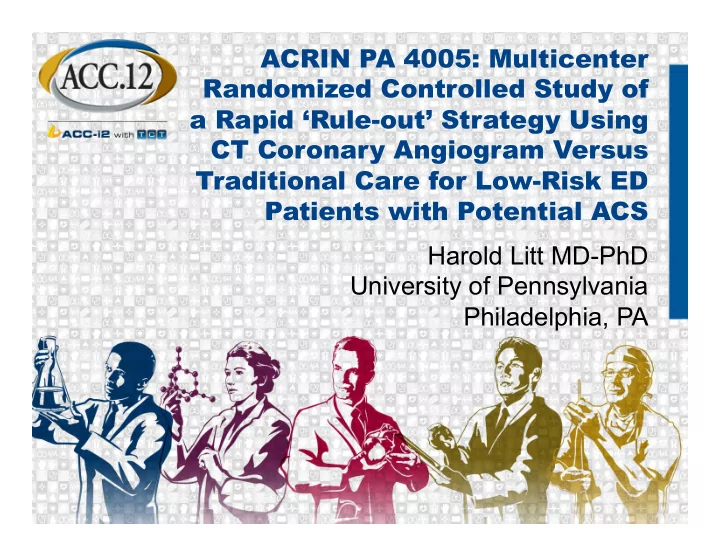 acrin pa 4005 multicenter randomized controlled study of