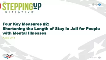 Shor  Shortening  tening the Length  the Length of  of Stay in J  Stay in Jail  ail for  or People