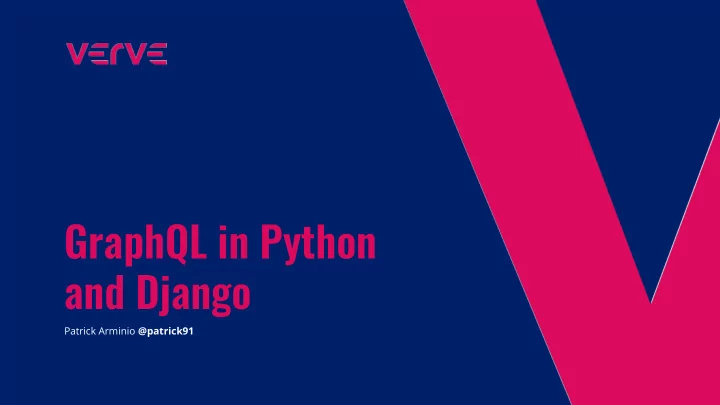graphql in python and django