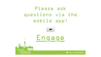 Microservices @  Spotify  Kevin Goldsmith  VP Engineering  @kevingoldsmith  Lets say I wanted to