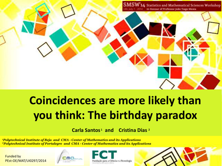 coincidences are more likely than you think the birthday