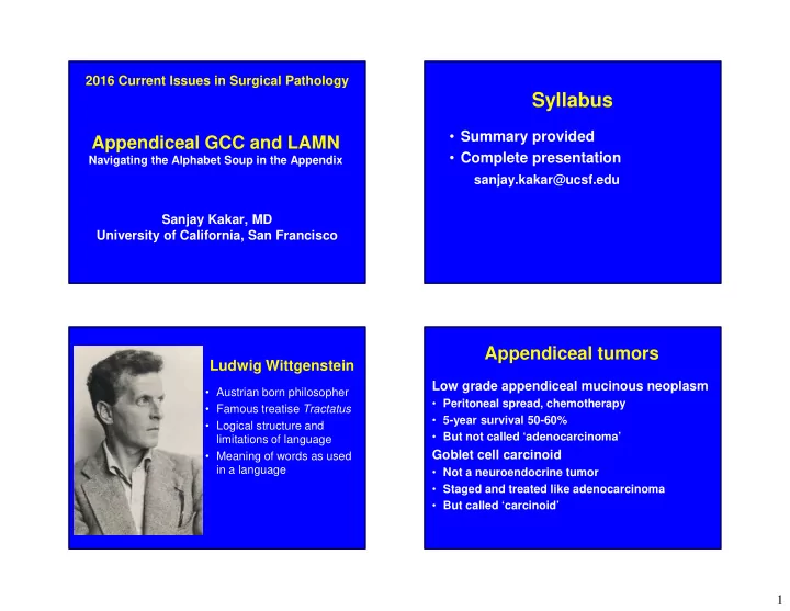 syllabus