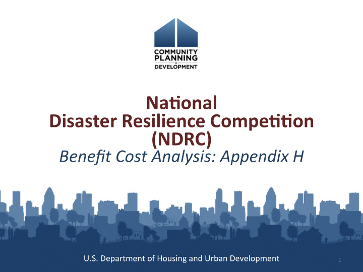 naeonal disaster resilience compeeeon ndrc