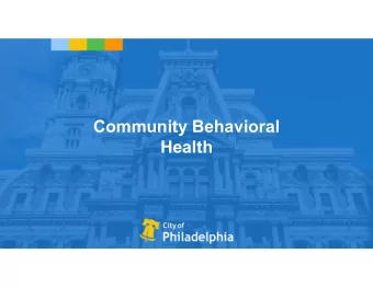 Community Behavioral  Health  Pathways to Psychiatric Residential  Treatment Facilities (PRTF)  2