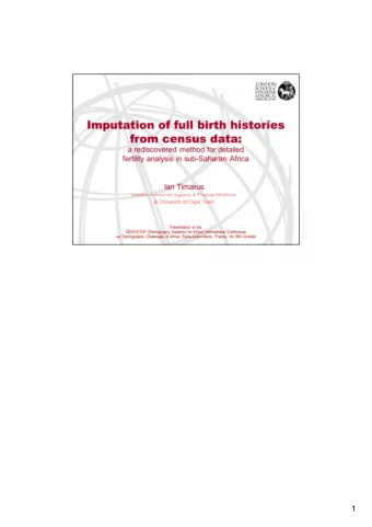 1  2    The method takes advantage of the fact that most children and teenagers live with  their