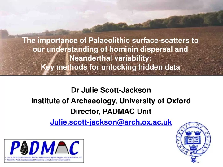 key methods for unlocking hidden data dr julie scott