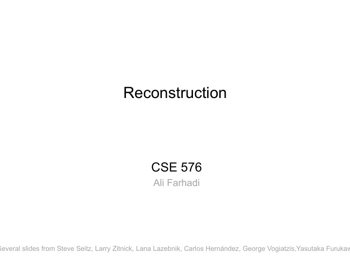 reconstruction