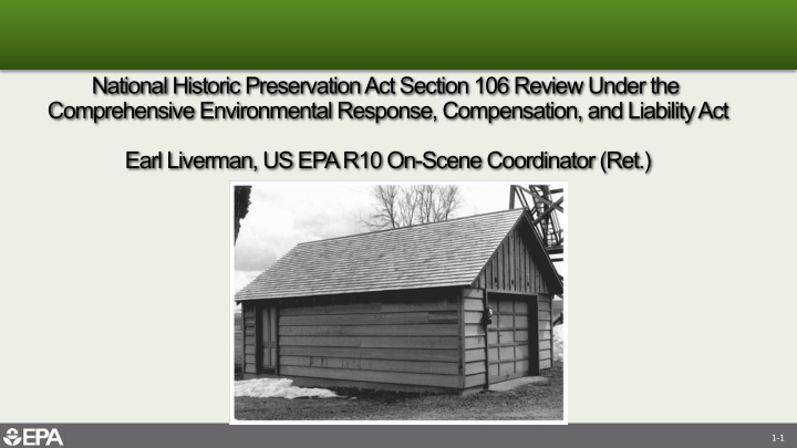 national historic preservation act section 106 review