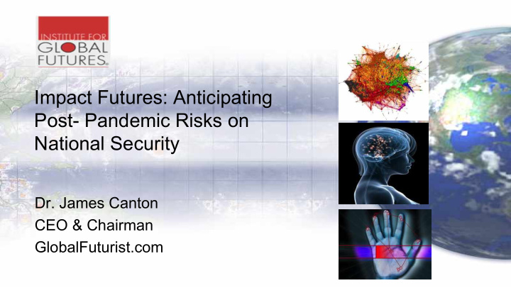 impact futures anticipating post pandemic risks on
