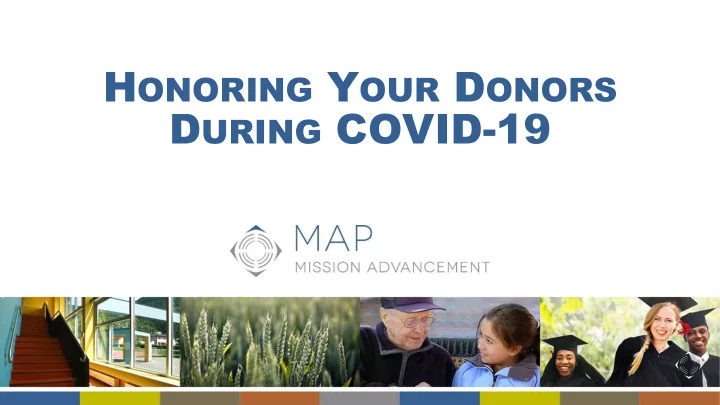 d uring covid 19 objectives for today