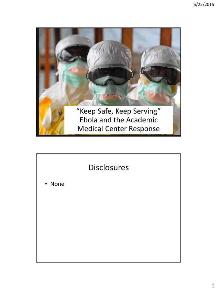 ebola virus disease