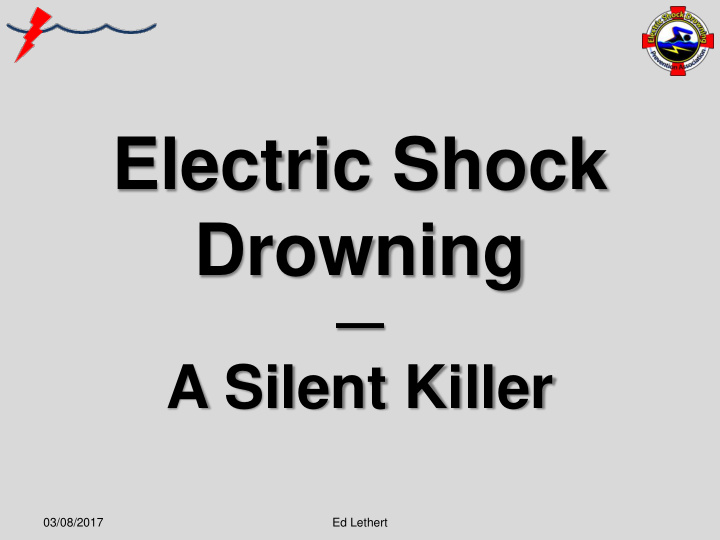 electric shock drowning