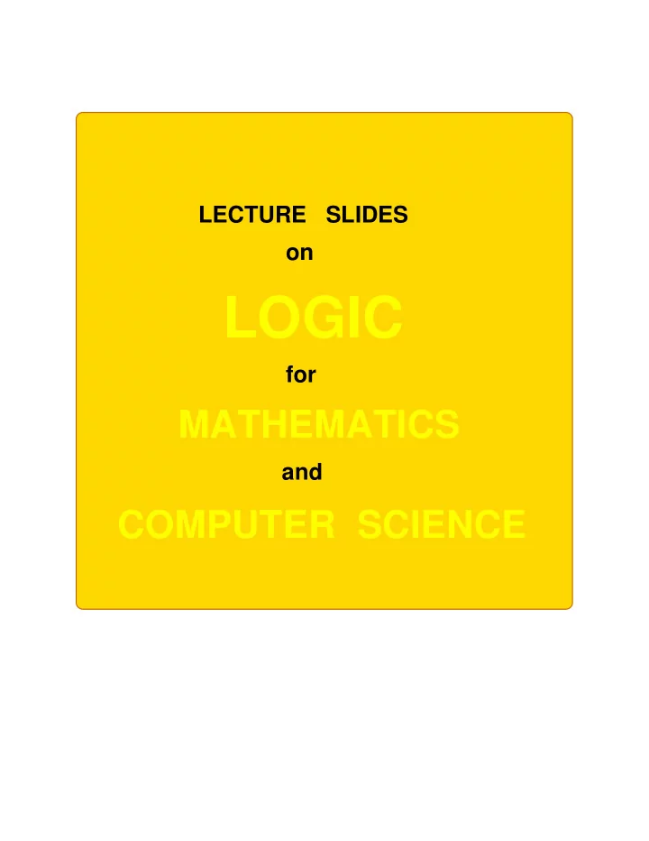 logic