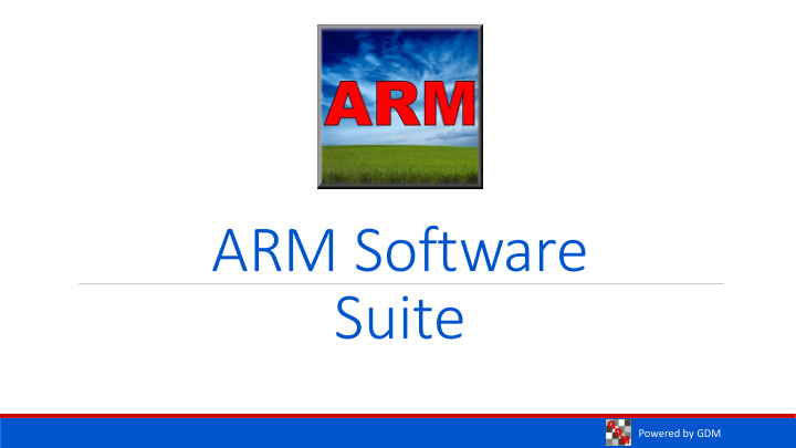 arm software suite