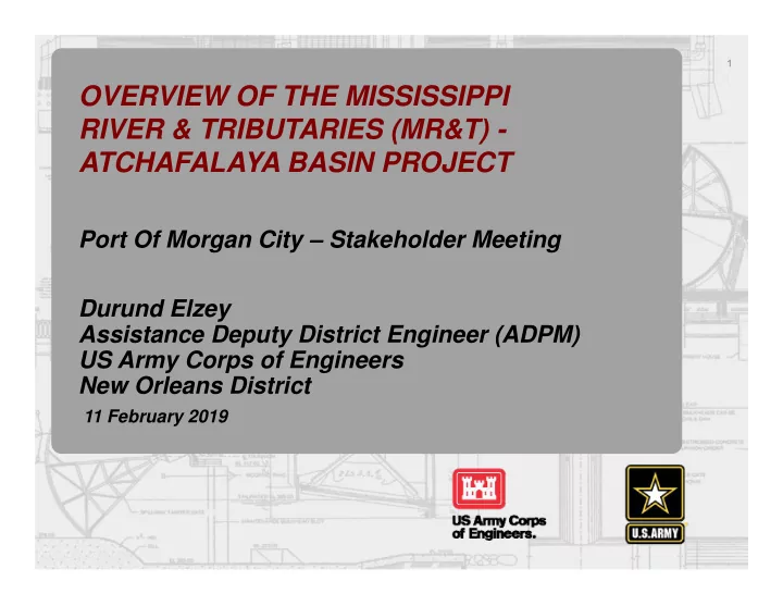 overview of the mississippi river tributaries mr t