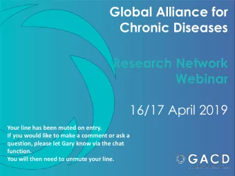 16/17 April 2019  Your line has been muted on entry.  If you would like to make a comment or ask a