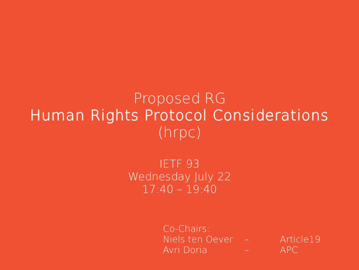 proposed rg human rights protocol considerations hrpc