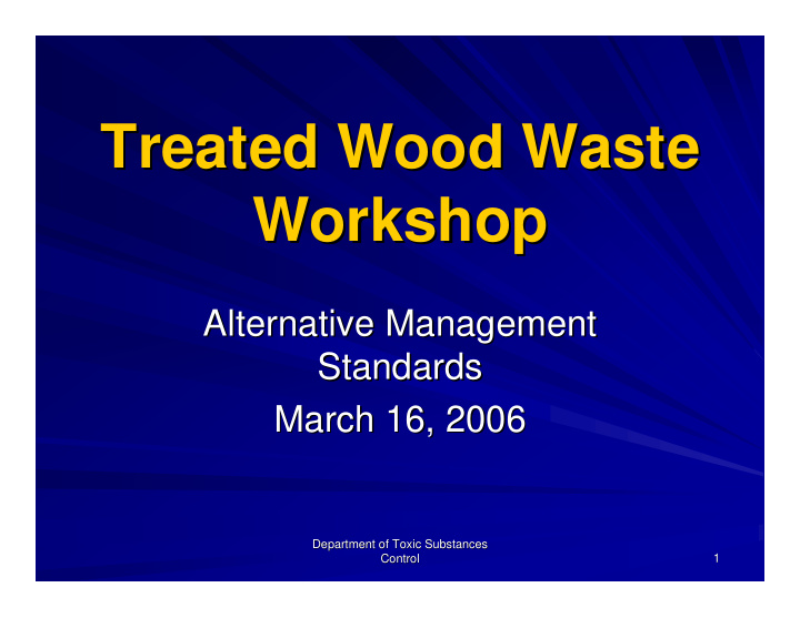 treated wood waste treated wood waste workshop workshop