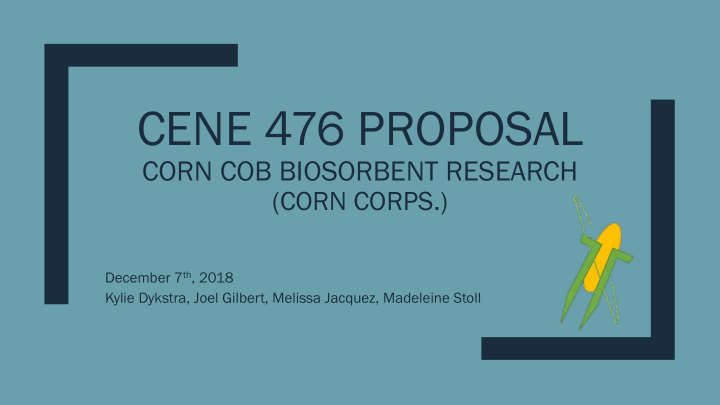 cene 476 proposal