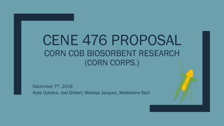 cene 476 proposal