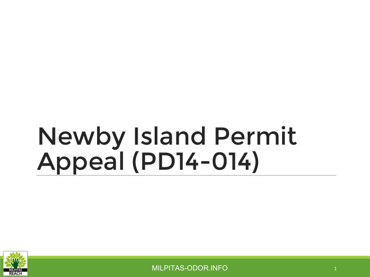 newby island permit appeal pd14 014