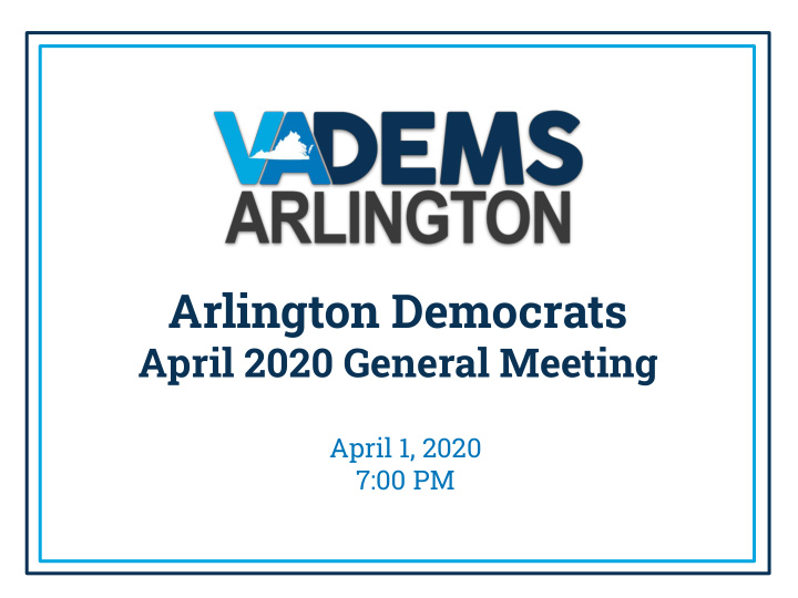 arlington democrats