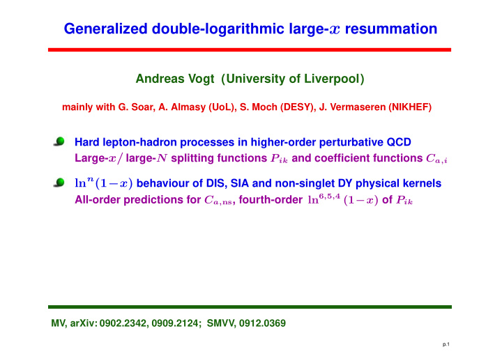 hard lepton hadron processes in pqcd i